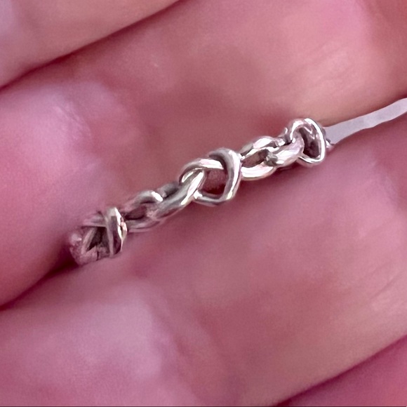 Knotted ring by Pandora sz 60 - Picture 3 of 6